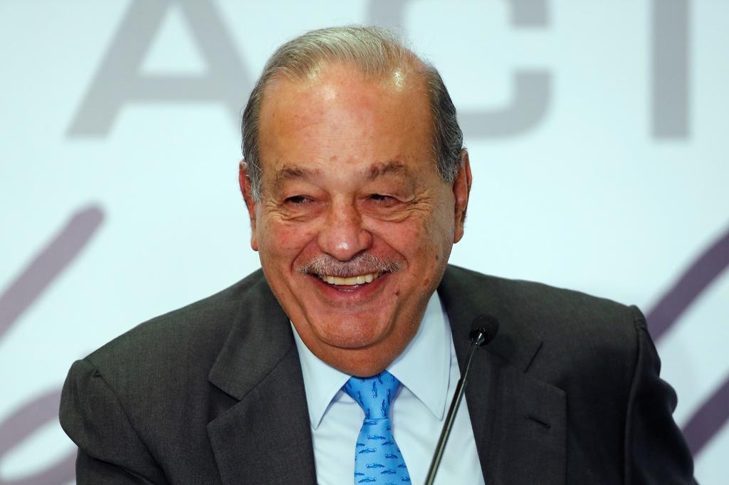 Este lunes, se confirmó que el empresario Carlos Slim Helú, presidente honorario de Grupo Carso, tiene COVID-19 desde hace más de una semana. (ARCHIVO)