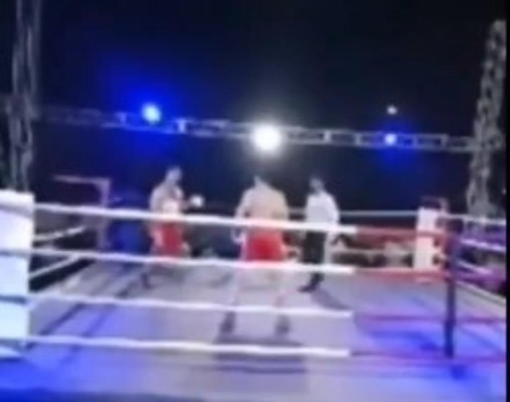 Este fin de semana el boxeador pakistaní, Muhammad Aslam Khan, murió luego de ser noqueado durante un evento de beneficencia en un club privado. (Twitter) 