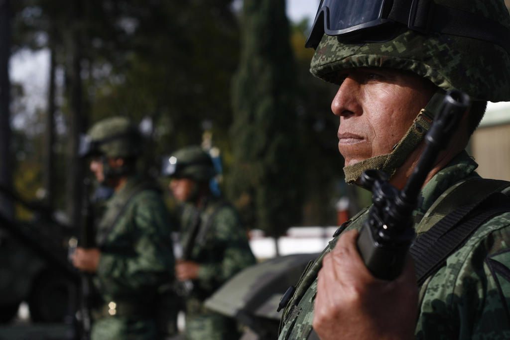 PAN, PRI, PRD y MC, impulsan una iniciativa para regular la actuación de las Fuerzas Armadas como auxiliares en tareas de seguridad pública. (ARCHIVO)