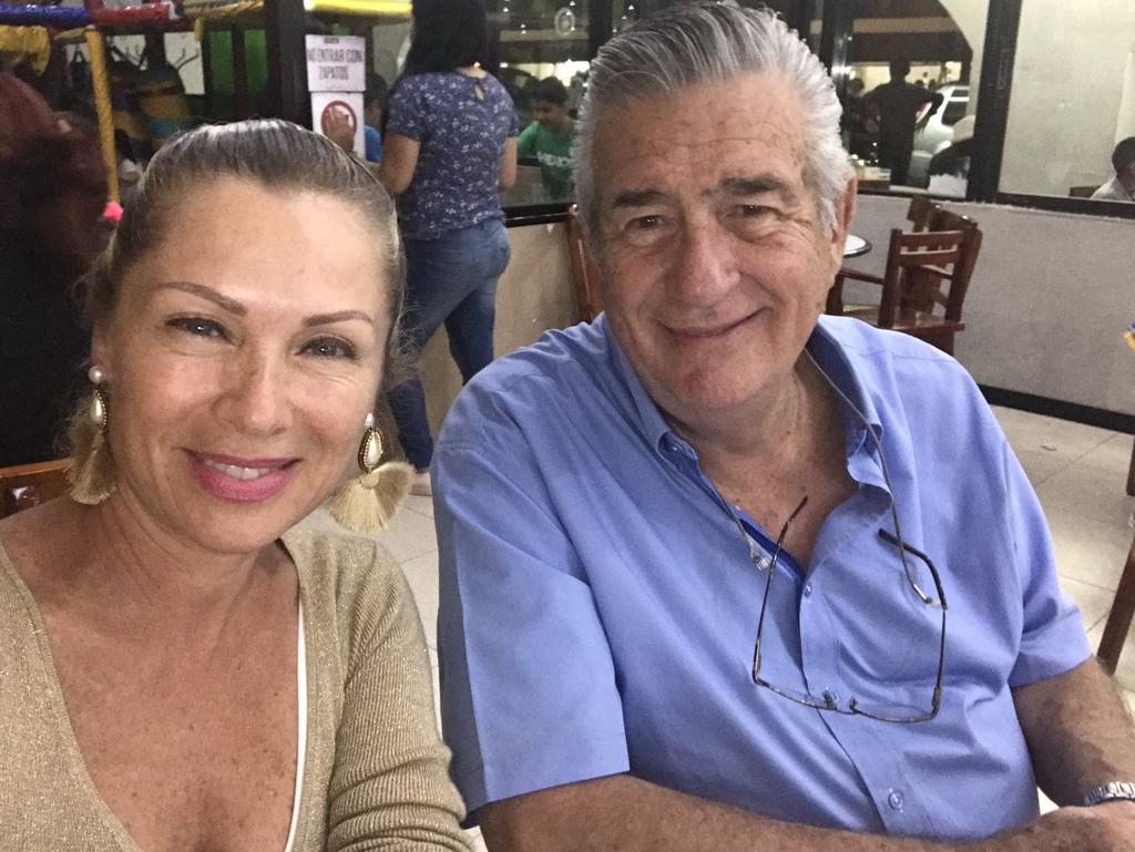 Leticia Calderón compartió con sus seguidores en Twitter la triste noticia del fallecimiento de su papá, quien se encontraba hospitalizado, desde hace varios días, por COVID-19. (Especial) 