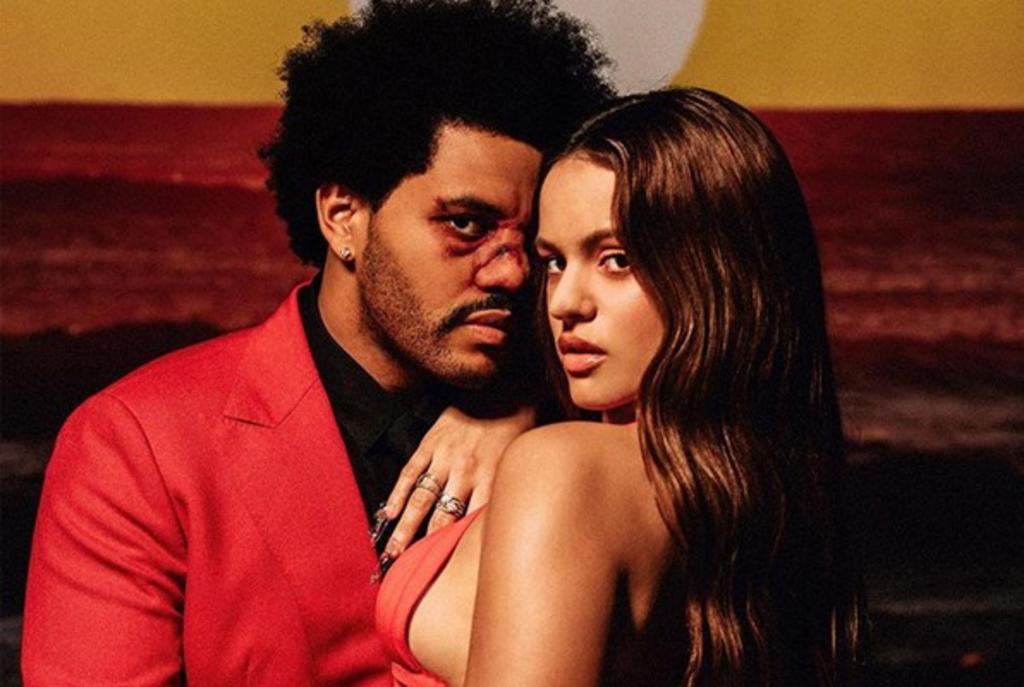 The Weeknd, el artista canadiense que será este año la estrella del medio tiempo de la Super Bowl, la final de la liga de fútbol americano, puede tener a la española Rosalía como invitada según diversos medios. (ESPECIAL) 