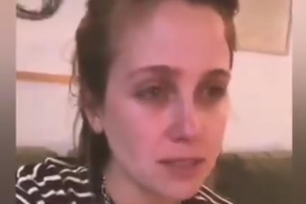 Triste. Fue en Instagram donde la actriz habló de su experiencia. 
