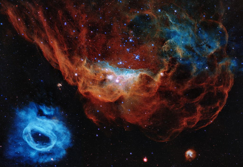 Astrofísicos del Instituto de Tecnología de Massachusetts (MIT) han descubierto un halo de abundante masa oscura en torno a la galaxia enana Tucana II, una de las más primitivas del universo, lo que les ha llevado a concluir que probablemente las primeras galaxias eran más masivas de lo que se pensaba hasta ahora. (ARCHIVO) 
