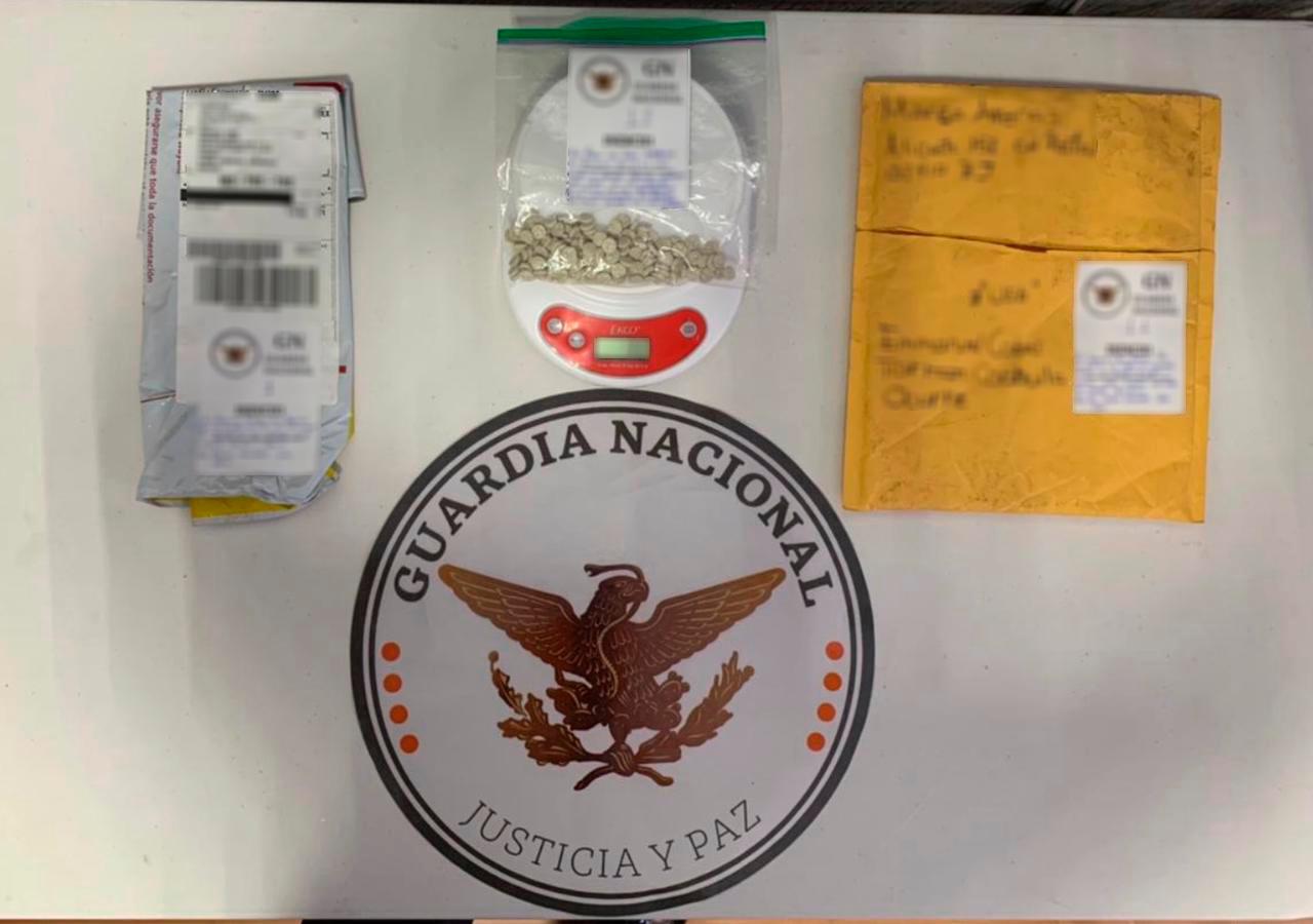 Guardia Nacional incauta droga en el aeropuerto de Torreón