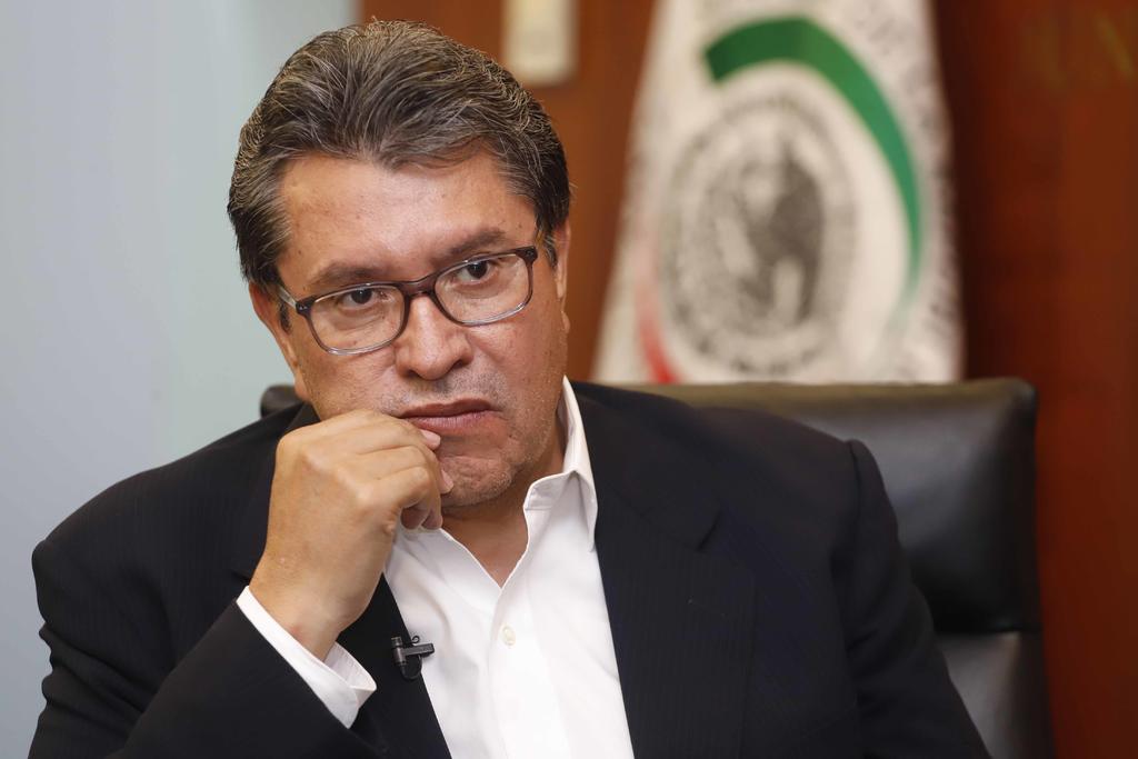 El coordinador de Morena y presidente de la Junta de Coordinación Política en el Senado de la República, Ricardo Monreal Ávila, anunció que esperará tres semanas para presentar formalmente su propuesta para regular las redes sociales. (ARCHIVO)
