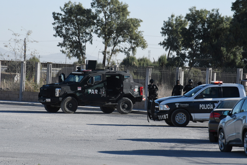La Canaco destacó los operativos de vigilancia realizados el año pasado para poder disminuir la incidencia delictiva en Torreón. (ARCHIVO)