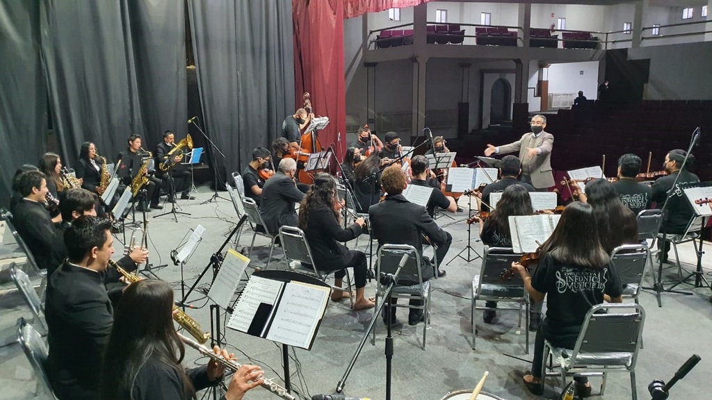 Para celebrar la creación de la Orquesta Sinfónica Municipal de Matamoros se realizó un concierto virtual. (EL SIGLO DE TORREÓN)