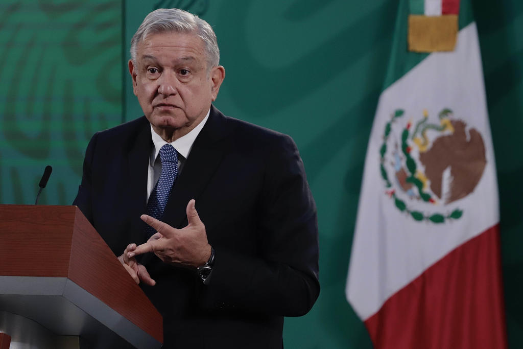 El presidente de México, Andrés Manuel López Obrador, dijo este martes que el país debe apostar por la autosuficiencia en energía para evitar situaciones como el apagón masivo de este lunes en el norte del país con 4.7 millones de usuarios afectados. (ARCHIVO) 
