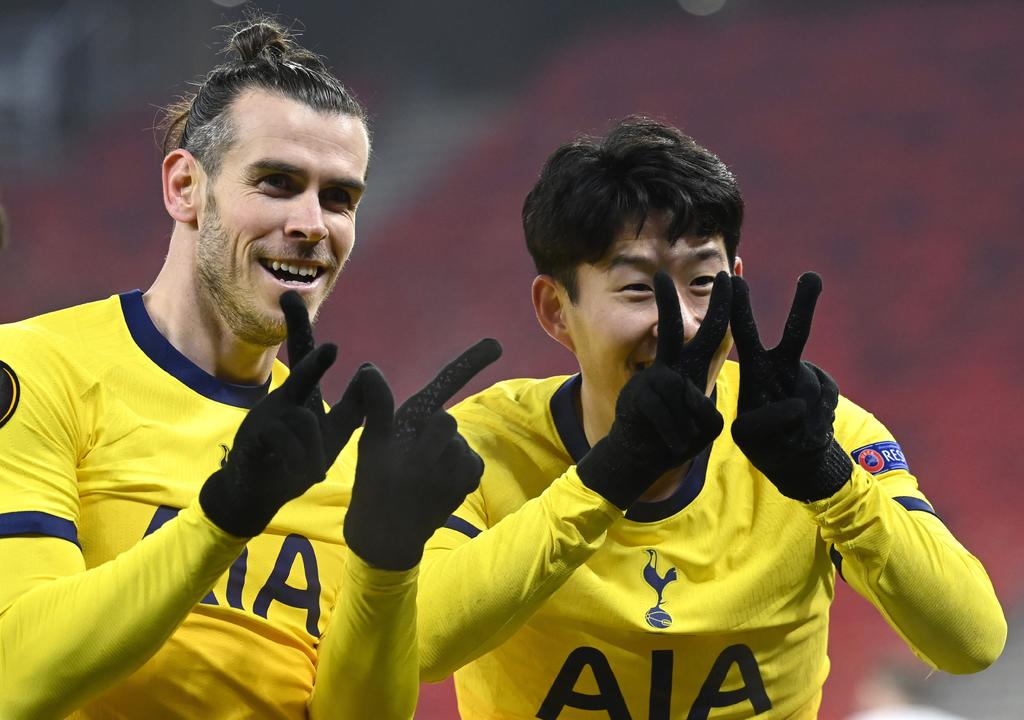 El galés Gareth Bale se desató ante el Wolfsberger, marcó un gol y propició otro para el triunfo ante el equipo austríaco del Tottenham (1-4), que dejó casi sentenciado su pase a los octavos de final. (ESPECIAL)
