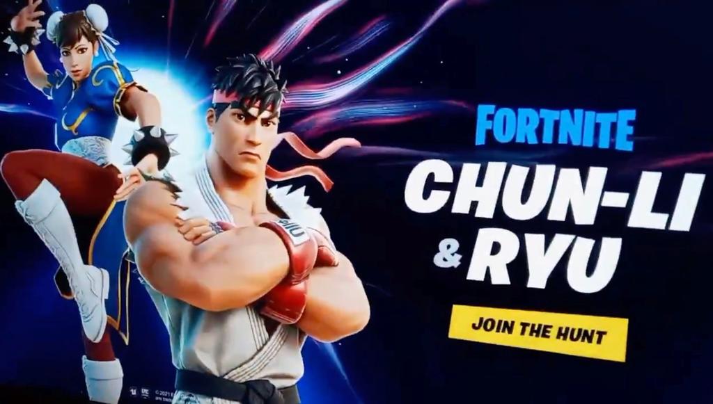 'Ryu' y 'Chun Li' se integrarían a Fortnite próximamente, según imágenes filtradas en redes sociales (CAPTURA) 