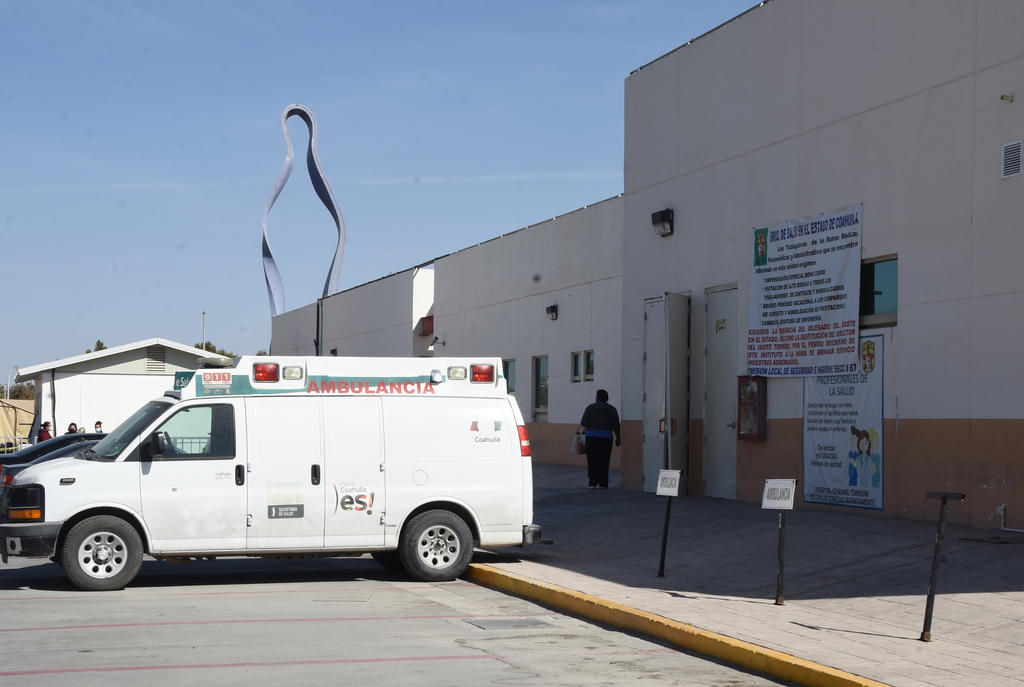 Este domingo hay 83 personas con sospecha y confirmación de COVID-19 hospitalizadas en unidades de salud de la Región Lagunera de Coahuila. (ARCHIVO)