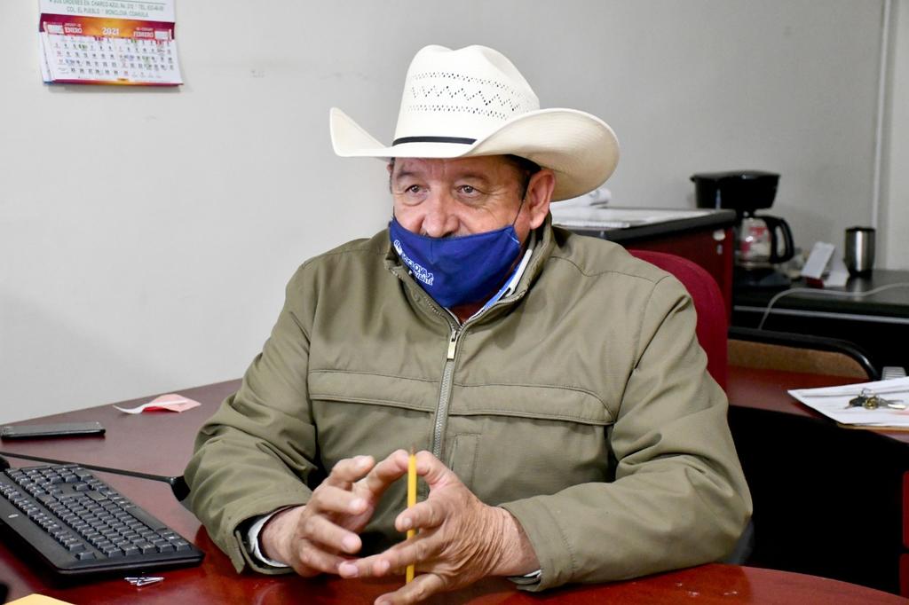 Rafael González Ortiz, director de Fomento Agropecuario en Monclova.