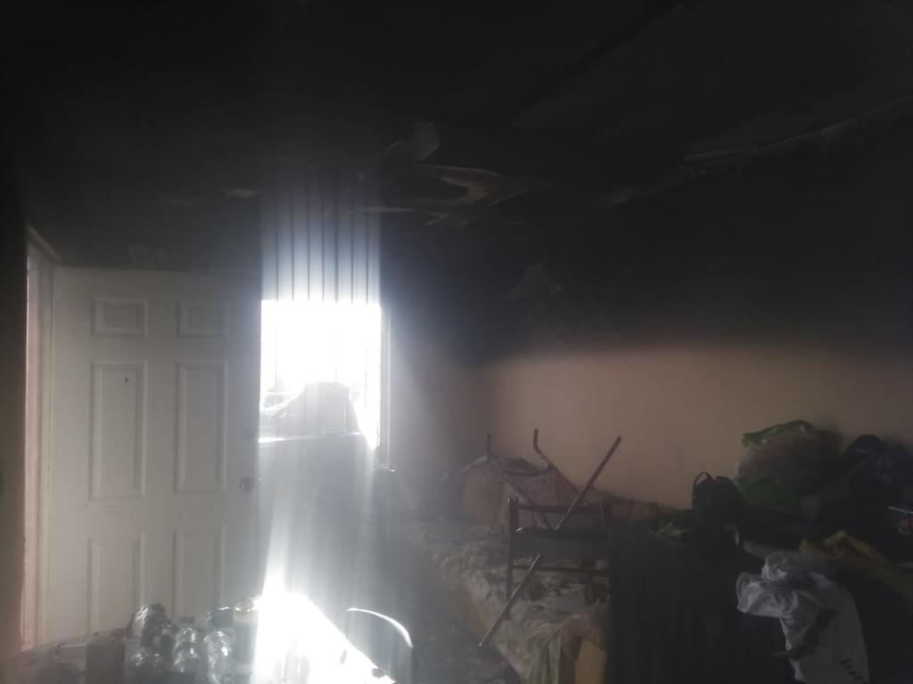 Se incendia domicilio en colonia Exhacienda La Perla de Torreón