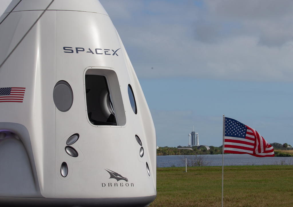 La NASA y SpaceX señalaron este lunes que se encuentran listos para la segunda misión tripulada comercial a la Estación Espacial Internacional (EEI), prevista para despegar a más tardar el próximo 20 de abril con cuatro astronautas desde el Centro Espacial Kennedy de Florida (EUA). (Especial) 