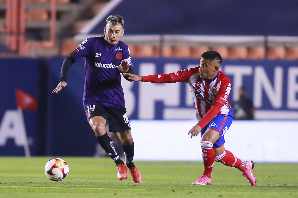 Atlético San Luis y Diablos Rojos de Toluca no se hicieron daño, en duelo de la fecha 10 celebrado en el Estadio Alfonso Lastras. (JAM MEDIA)