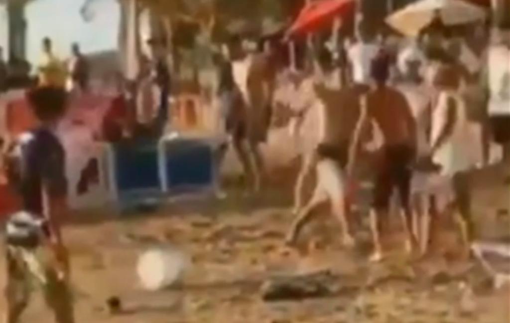 En redes sociales se han hecho virales un par de videos en los que se acusa a un grupo de aficionados de Chivas peleando y provocando destrozos en una de las playas de Mazatlán.
(ESPECIAL)