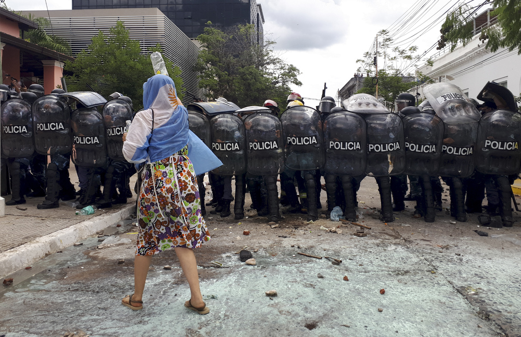 La policía local de Formosa reprimió con dureza a manifestantes. (ARCHIVO) 