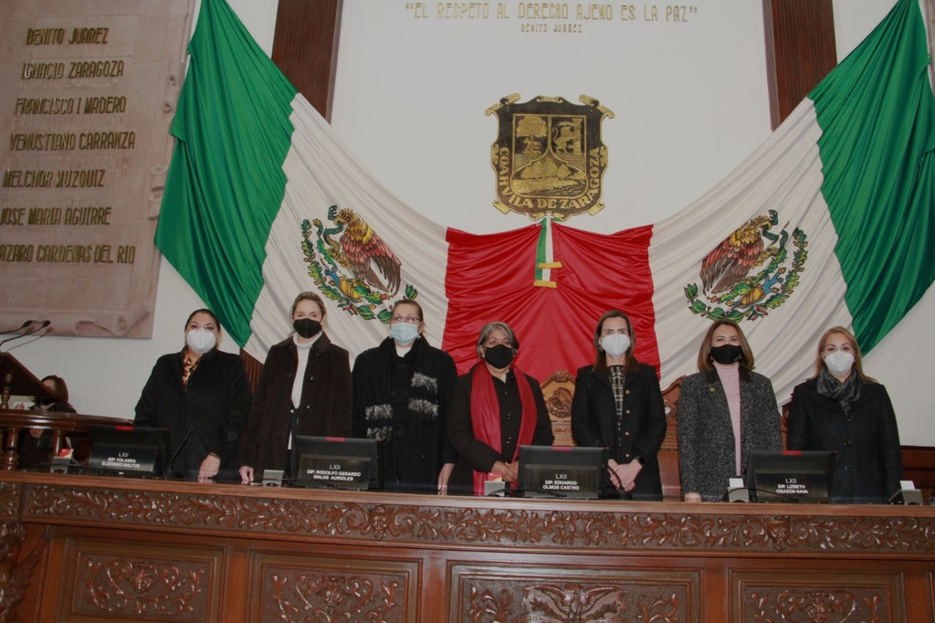 La Mesa Directiva del Congreso del Estado de Coahuila está a cargo en su totalidad por mujeres. (EL SIGLO DE TORREÓN)