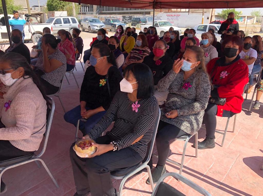 Diversas actividades llevaron a cabo en los municipios de San Pedro, Madero y Matamoros, por la conmemoración del Día Internacional de la Mujer. (MARY VÁZQUEZ)