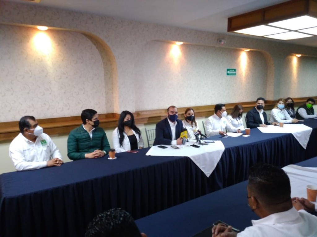 En rueda de prensa se dieron a conocer a los nuevos integrantes del Partido Verde Ecologista de México.