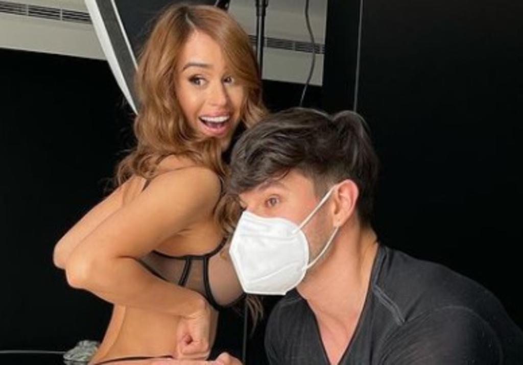 Esta tarde la modelo, influencer y conductora Yanet García sorprendió a sus seguidores de Instagram con una fotografía presumiendo sus glúteos durante una sesión fotográfica en lencería.  (Instagram) 