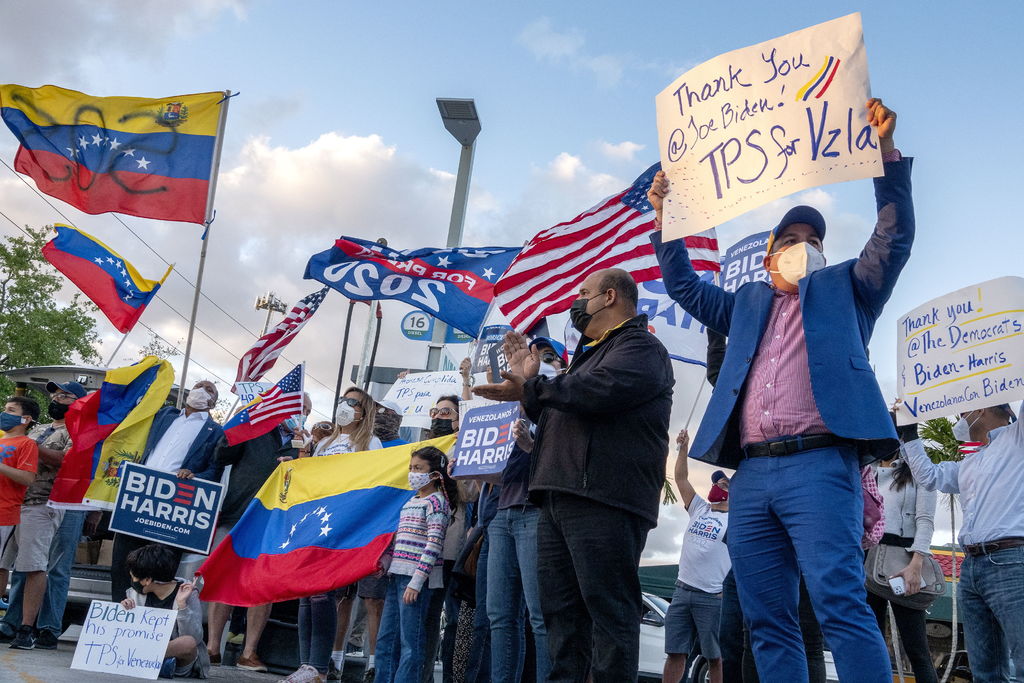 El TPS para los venezolanos, que Trump se negó a conceder, fue acogido por inmigrantes, activistas y legisladores. (EFE) 