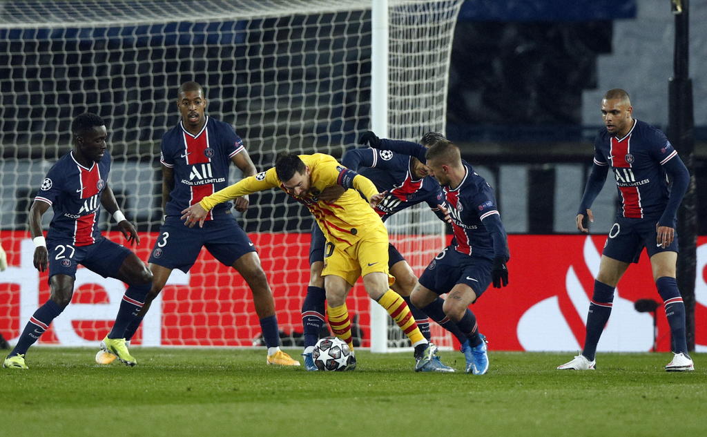 El Barcelona cayó eliminado en la Liga de Campeones tras empatar 1-1 ante el Paris Saint-Germain en el Parque de los Príncipes en la vuelta de los octavos de final. (EFE)

 
