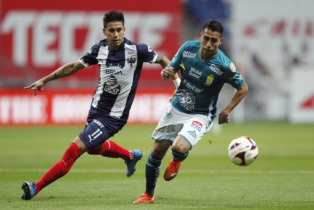 En duelo pendiente de la jornada 3, los Rayados de Monterrey empataron como locales 1-1 con el campeón León. (JAM MEDIA)