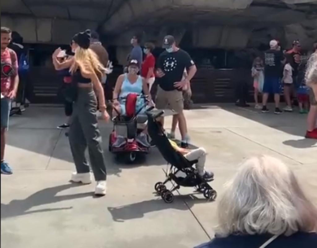 El video se volvió popular en Tik Tok (CAPTURA)