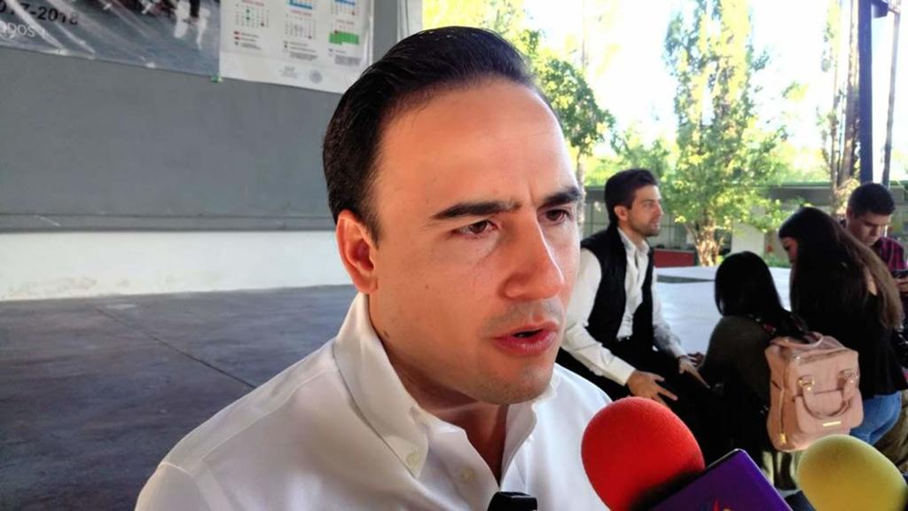 Alcalde de Saltillo, Manolo Jiménez(ARCHIVO)