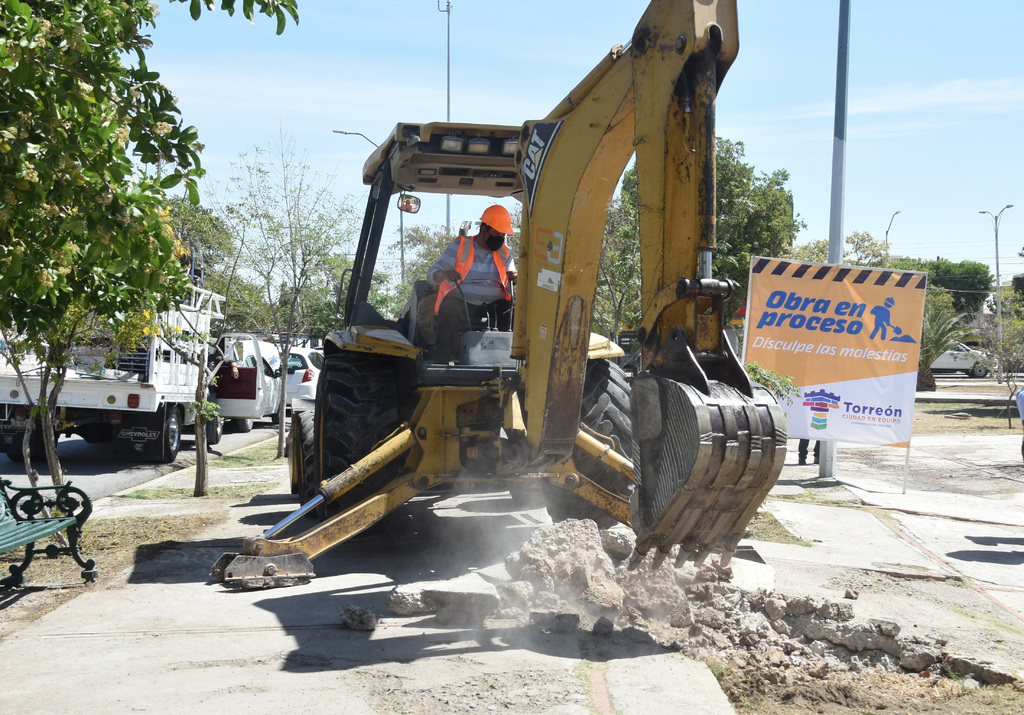 En el proyecto de remodelación de la Plaza Madero, el Ayuntamiento de Torreón invertirá un recurso por 1.5 millones de pesos. (JESÚS GALINDO)