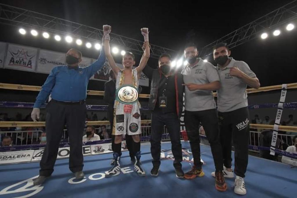 El boxeador de la Comarca Lagunera, David Vargas Zamora, se acreditó el Campeonato Nacional de peso Mosca en el Occidente Mexicano. (CODE JALISCO)