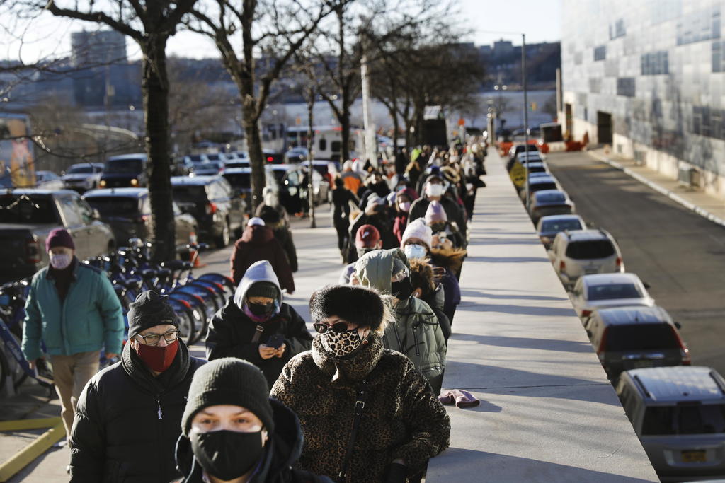 Estados Unidos alcanzó este domingo 29,435,817 casos confirmados del coronavirus SARS-CoV-2 y 534,876 fallecidos por la COVID-19, según el recuento independiente de la Universidad Johns Hopkins. (ESPECIAL) 

