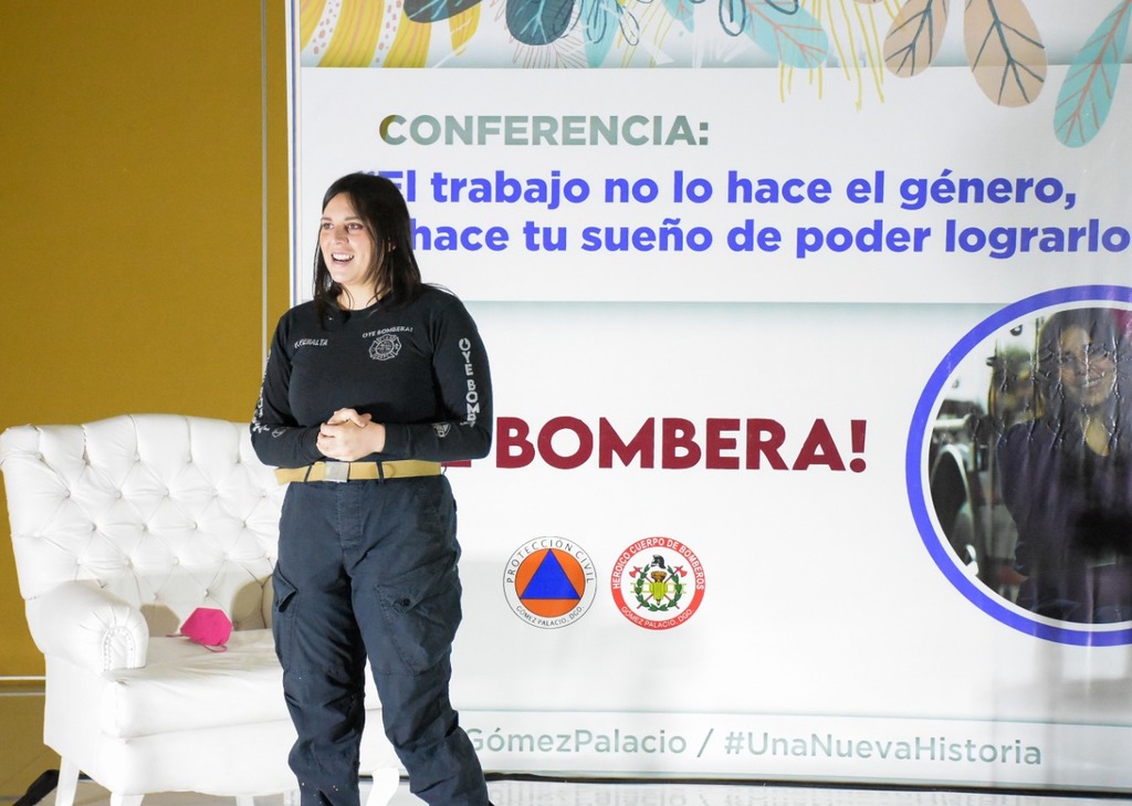 La 'influencer' Oye Bombera compartió sus experiencias.