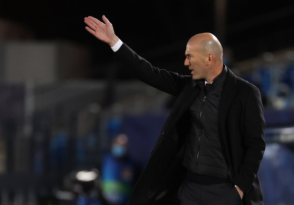 Zinedine Zidane destacó el buen partido de sus futbolistas. (EFE)