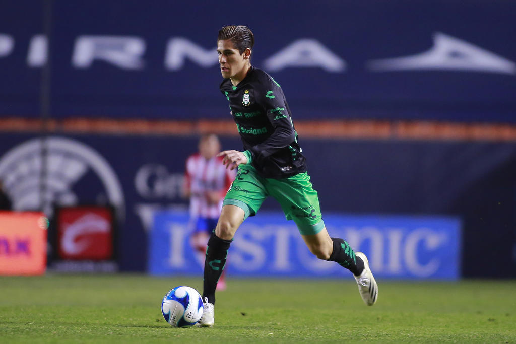 Debido a sus buenas actuaciones con Santos Laguna, el atacante Santiago Muñóz se ganó un lugar en la Selección Mexicana Sub-23. (JAM MEDIA)
