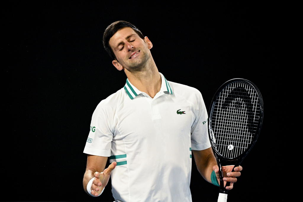 Debido a las restricciones causadas por la pandemia, Novak Djokovic decidió no jugar en el Masters de Miami. (ARCHIVO)

