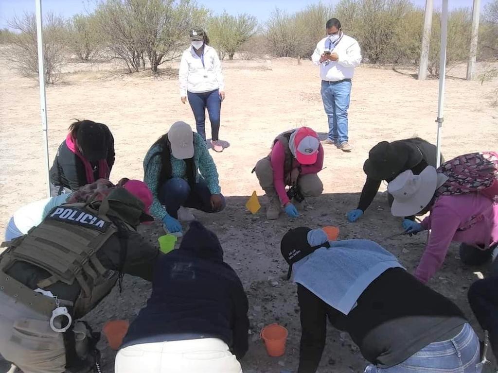 Tras años de espera, Grupo Vida logró ampliar la búsqueda de sus desaparecidos hasta La Laguna de Durango. (GUADALUPE MIRANDA) 
