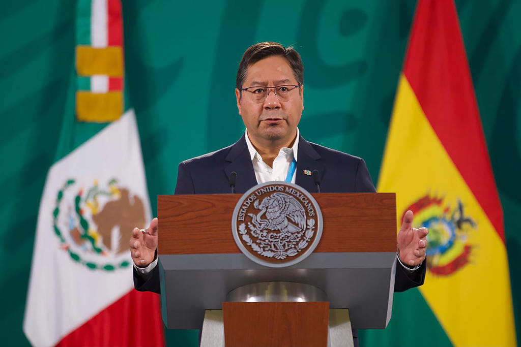  El presidente Arce Catacora destacó que México y Bolivia son países hermanos cuyas relaciones se mermaron por un tema ideológico y político.
 (EL UNIVERSAL)
