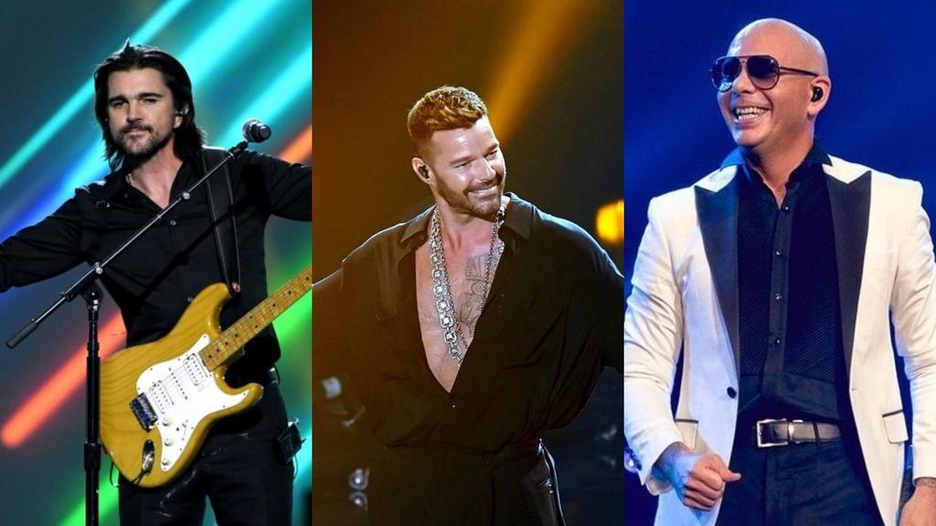 Juanes, Ricky Martin, Pitbull y Anitta serán algunos de los artistas que actuarán en la gala de los Latin American Music Awards (Latin AMAs), que se que se entregarán el próximo 15 de abril en el sur de Florida (EUA), informó este jueves la organización. (ESPECIAL) 