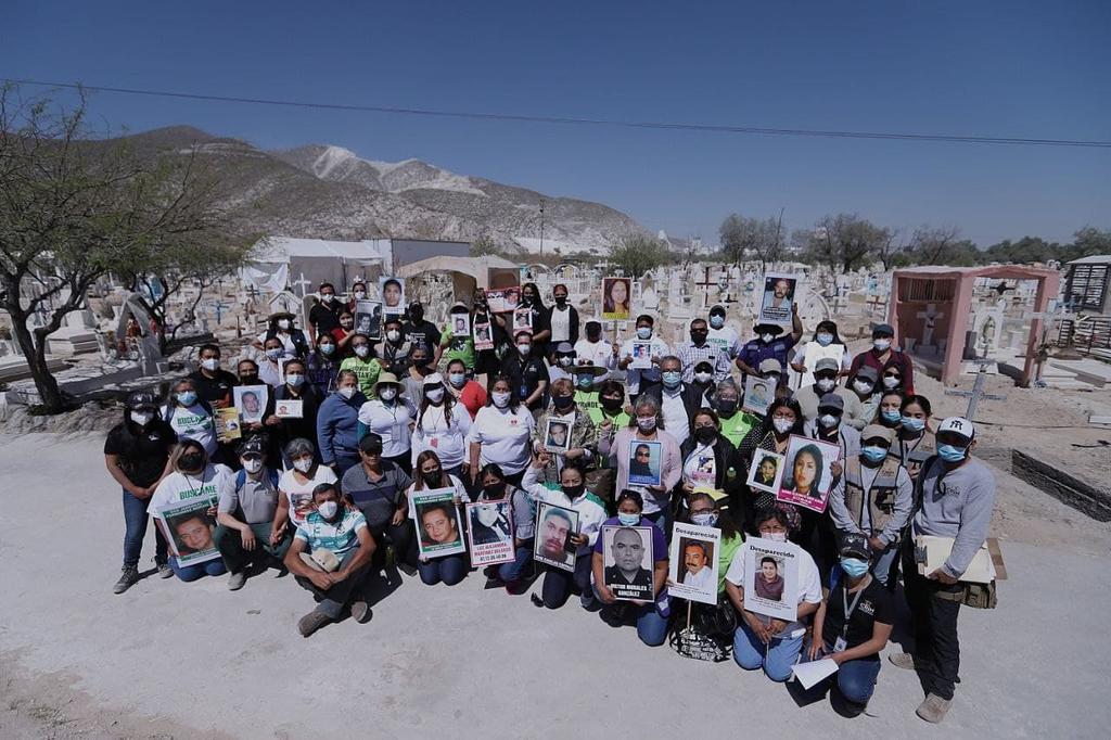 Este jueves 25 de marzo concluyó la primera exhumación masiva que realizó el Centro Regional de Identificación Humana (CRIH) de la Comisión de Búsqueda del Estado de Coahuila en el Panteón Municipal Número 2 de Torreón. (CORTESÍA)