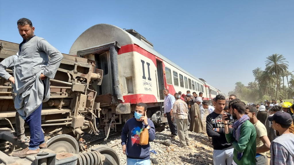El sistema ferroviario de Egipto tiene antecedentes de poco mantenimiento de equipo y mala gerencia. (EFE)
