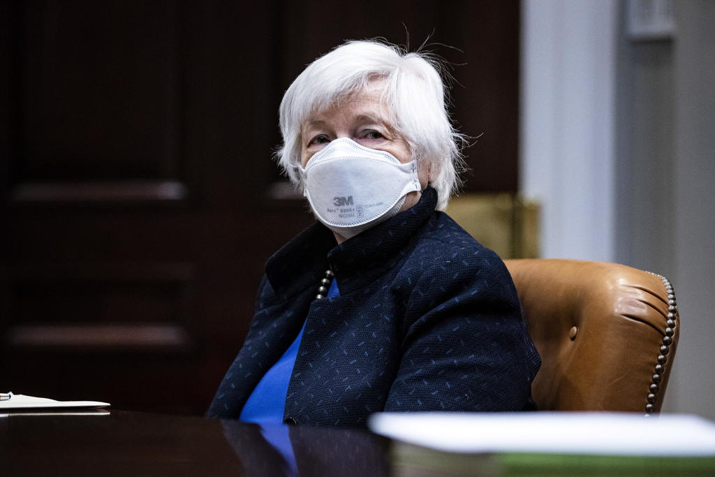 La secretaria del Tesoro de Estados Unidos, Janet Yellen, auguró este martes que la crisis económica causada por la pandemia de COVID-19 afectará más a los latinos que a otras minorías del país, aunque sus empresas liderarán la recuperación. (ARCHIVO) 
