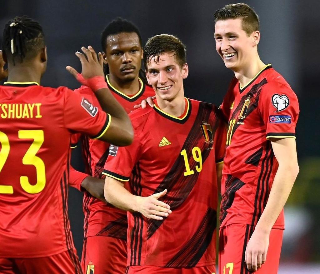Bélgica vapuleó a Bielorrusia por 8 a 0, con suplentes. (INSTAGRAM / @belgianreddevils)