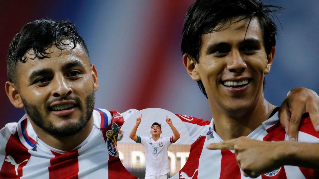 Alexis Vega quiere que Carlos Rodríguez se integre a Chivas. Vega aprovechó la euforia del título del preolímpico para pedirle al jugador de Monterrey que se estampe su rúbrica con el cuadro rojiblanco. (AGENCIAS)
