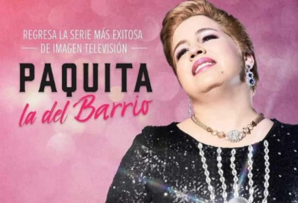 Vuelve a Imagen Televisión Paquita la del Barrio, la bioserie de la cantante que se transmitió en 2017 con gran éxito. (ESPECIAL)
