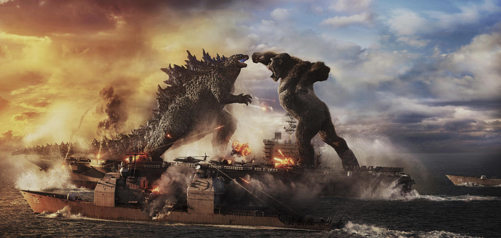 “Godzilla vs. Kong”, una de las pocas películas de gran presupuesto que osan estrenarse en época de COVID, se encamina a romper un nuevo récord de boletería durante la pandemia. No será el tipo de taquillazo que una megaproducción como esta normalmente lograría, pero los expertos prevén que recaudará al menos 250 millones de dólares. (AP)

