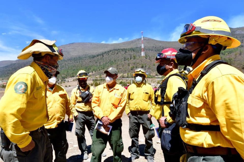 Durante 18 días, cerca de 500 brigadistas trabajaron en la Sierra de Arteaga combatiendo el fuerte incendio forestal.