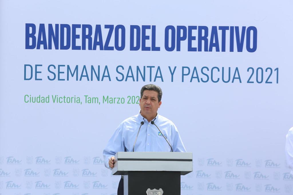 El gobernador Francisco García Cabeza de Vaca afirmó que el proceso de desafuero en su contra, 'sabemos que es un tema mediático, sin embargo, pues sigue el proceso, nosotros estamos ya convencidos de que saldremos adelante como siempre lo hemos hecho'. (ARCHIVO)