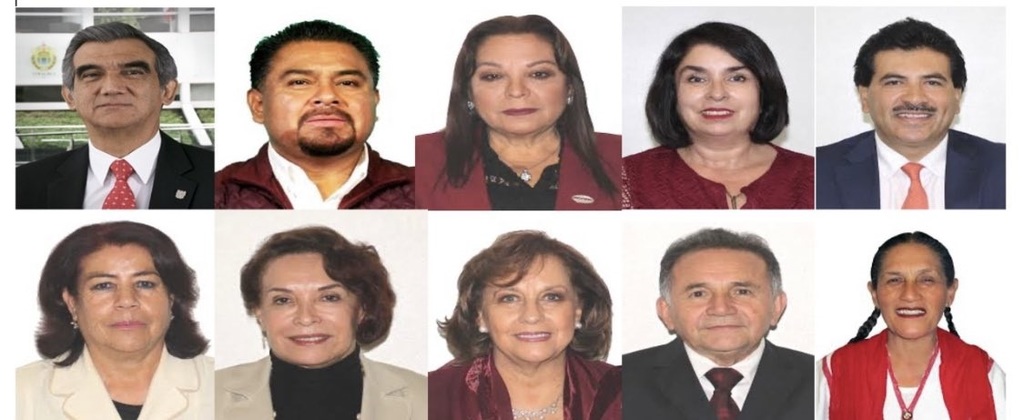 Dos médicos de Durango se opusieron en el Senado de la República a que el personal de salud fuera vacunado primero que los maestros, José Ramón Enríquez y Lilia Margarita Valdez. (ESPECIAL) 
